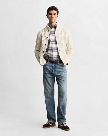 Gant Clothing Regular Fit Oxford Check Shirt