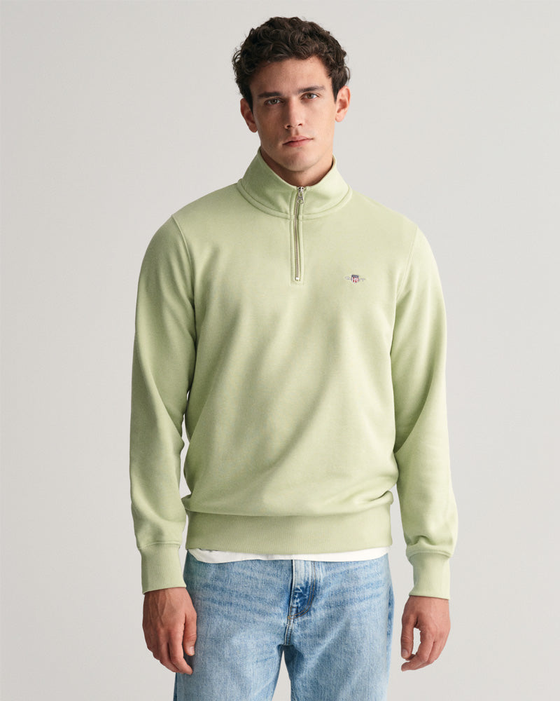 Gant Shield Half-Zip Sweatshirt