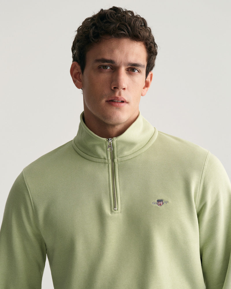 Gant Shield Half-Zip Sweatshirt