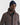 Person wearing a brown checkered coat and GANT Shield Wool Beanie in Navy on a light gray background
