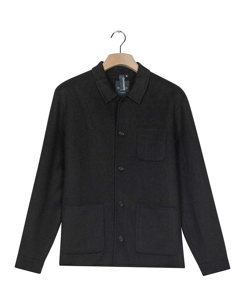 Giordano Mano Shirt Jacket Hand Finished Soft Wool