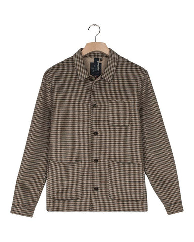 Giordano Mano Shirt Jacket Hand Finished Soft Wool