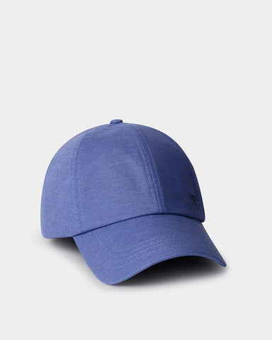 Hackett London Linen Baseball Cap