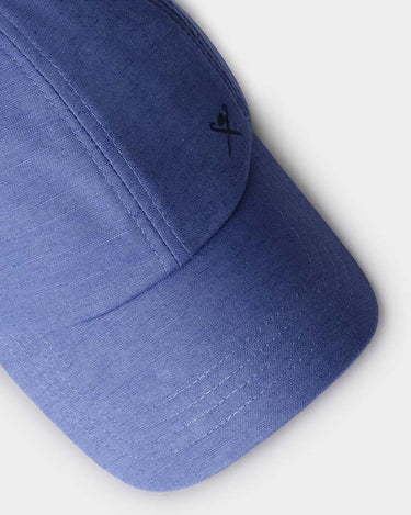 Hackett London Linen Baseball Cap