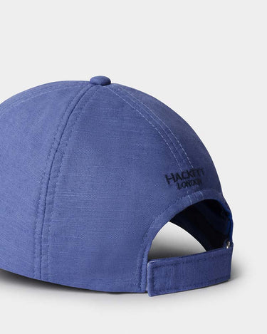 Hackett London Linen Baseball Cap