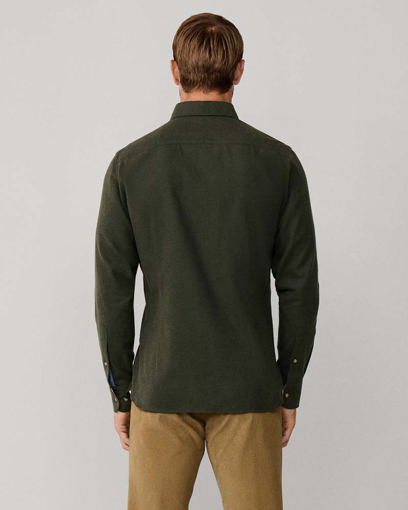 Hackett Tailored Fit Flannel Multi Trim