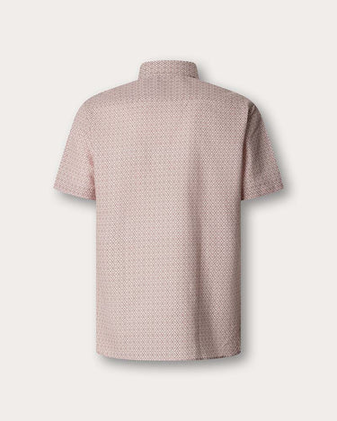Hackett London Print Short Sleeve Shirt
