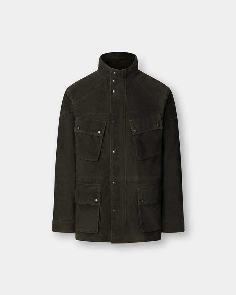 Hackett Velo 4 Pocket Suede Jacket