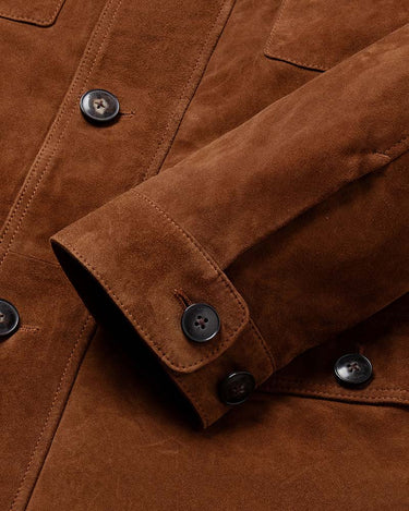 Hackett London Suede Four Pocket Jacket