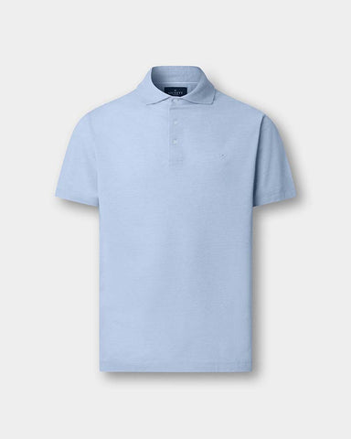 Hackett London Classic Fit Short Sleeve Oxford Pique Polo