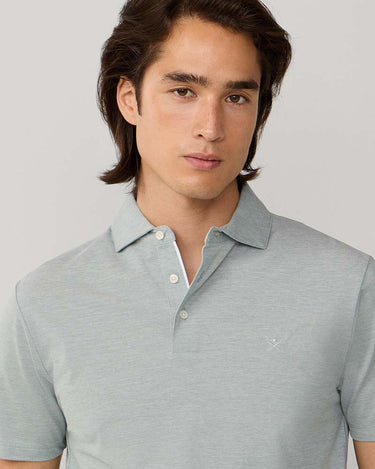 Hackett London Classic Fit Short Sleeve Oxford Pique Polo