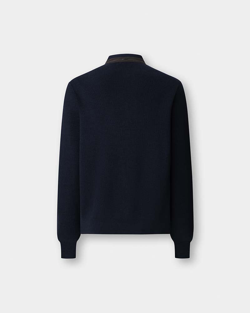 Hackett Nylon/Knit Hybrid Jacket
