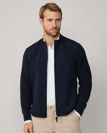 Hackett Nylon/Knit Hybrid Jacket