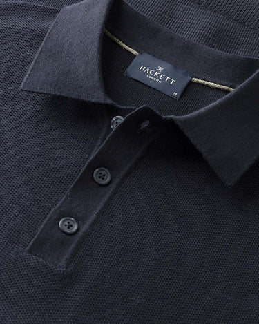 Hackett London Honeycomb Short Sleeve Polo