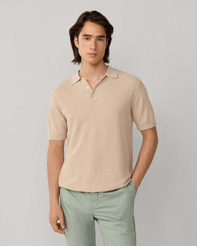 Hackett London Honeycomb Short Sleeve Polo