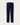 A pair of Hackett Trinity Trousers in Midnight Blue shown from the back, featuring two back pockets and a small brown leather brand patch near the waistband, set against a light beige background.