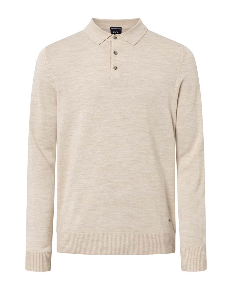 Joop! Dondo Modern Fit Knitted Long Sleeve Polo