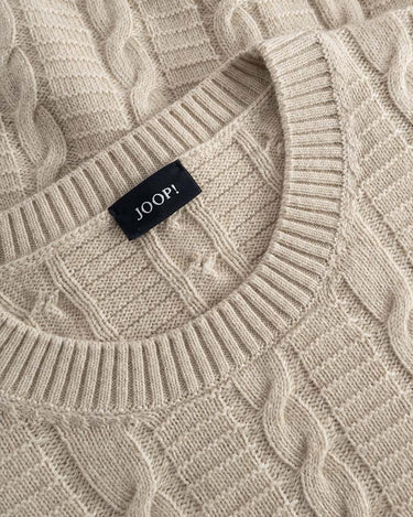 Joop! Levior Crew Neck Cable Knit