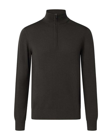 Joop! Dario 100% Virgin Wool Quarter Zip