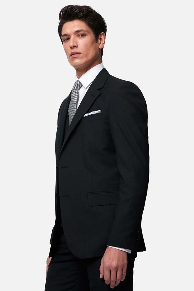 Benetti James Regular Fit Suit Black