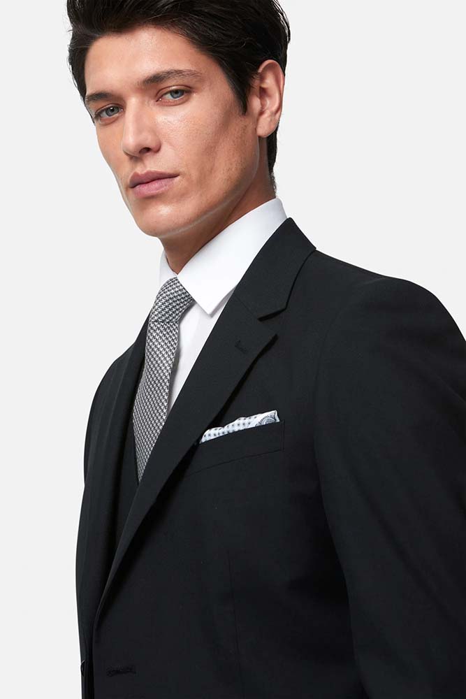 Benetti James Slim Fit Suit Black
