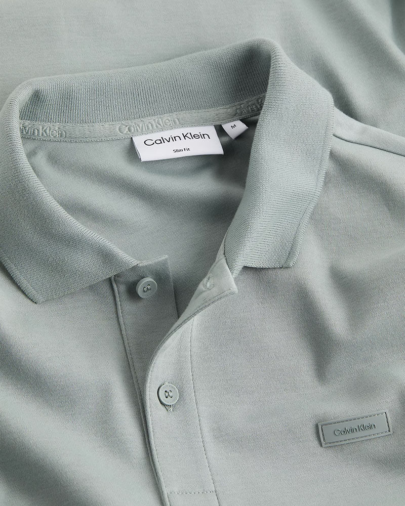 Calvin Klein Smooth Cotton Slim Polo