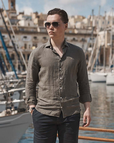 Hackett London Linen Shirt