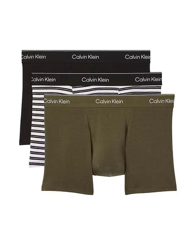 Calvin Klein 3 Pack Relaxed Trunks