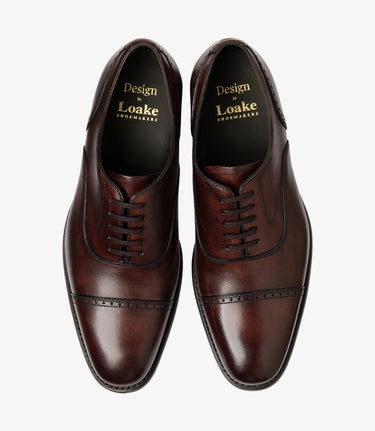 Loake Hughes Shoe, Burgundy