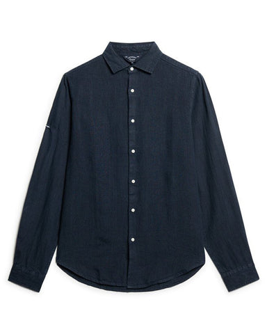 Superdry Casual Linen Long Sleeve Shirt