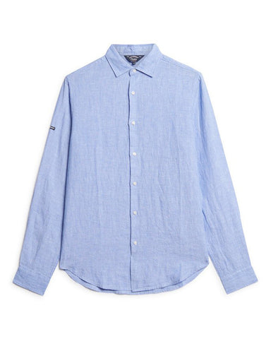 Superdry Casual Linen Long Sleeve Shirt