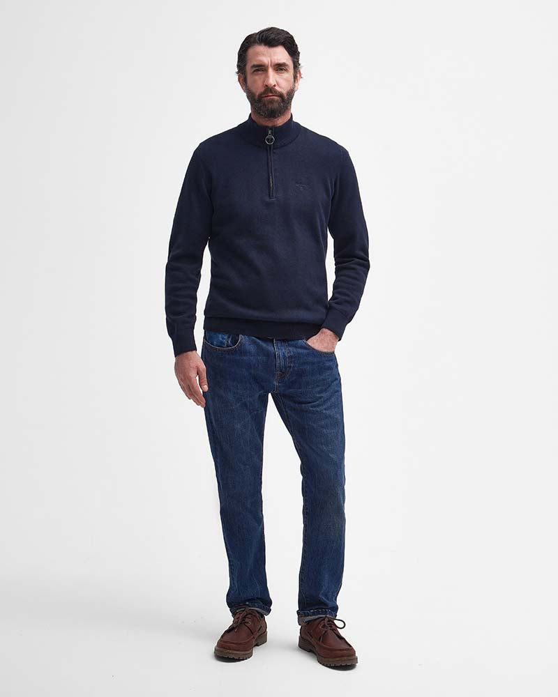 Barbour Cotton Half Zip Jumper