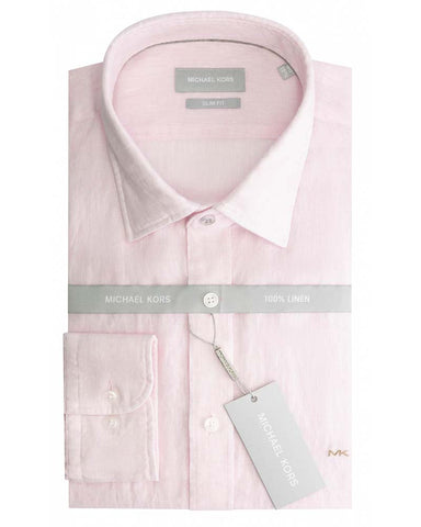 Michael Kors Linen Slim Fit Shirt