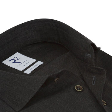R2 100% Wool Modern Fit Shirt