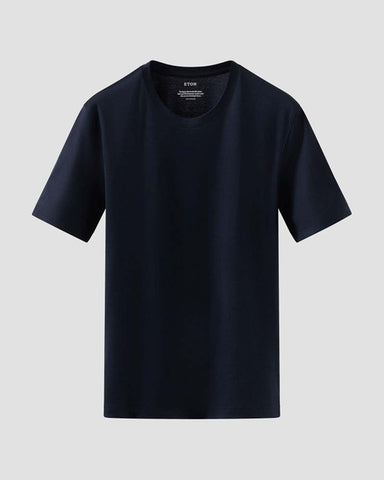 Eton Solid Filo di Scozia T-shirt