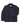 R.M. Williams Rydal Padded Jacket, Navy, featuring a full-zip front, stand-up collar, and the signature embroidered flag logo on the left chest.