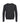 A SAND Merino Crew Neck Jumper, Charcoal with a crew neck, displayed on a clean white background.