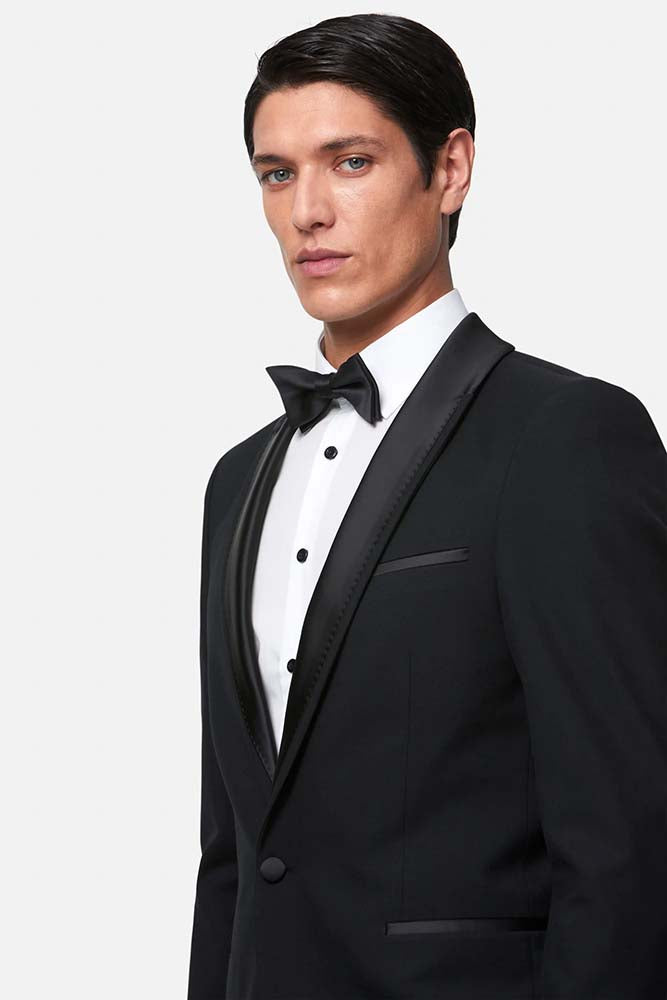 Benetti James Tailored Fit Shawl Collar Jacket