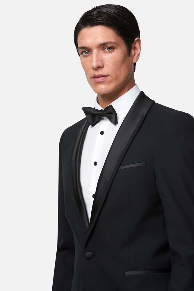 Benetti James Tailored Fit Shawl Collar Jacket