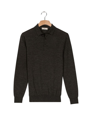 Thomas Maine Long Sleeve Polo