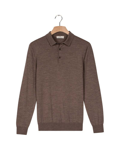 Thomas Maine Long Sleeve Polo