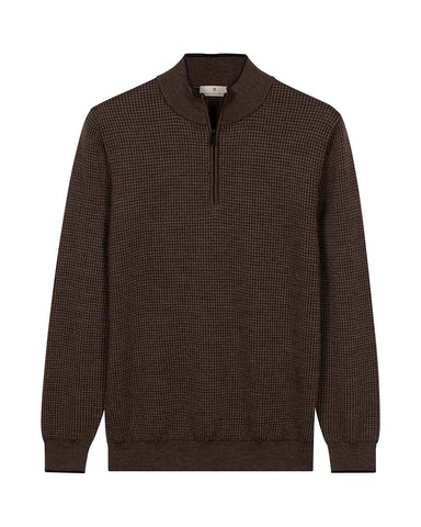 Thomas Maine Merino Half Zip