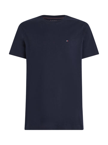 Tommy Hilfiger Flag Embroidery Crew Neck T-Shirt