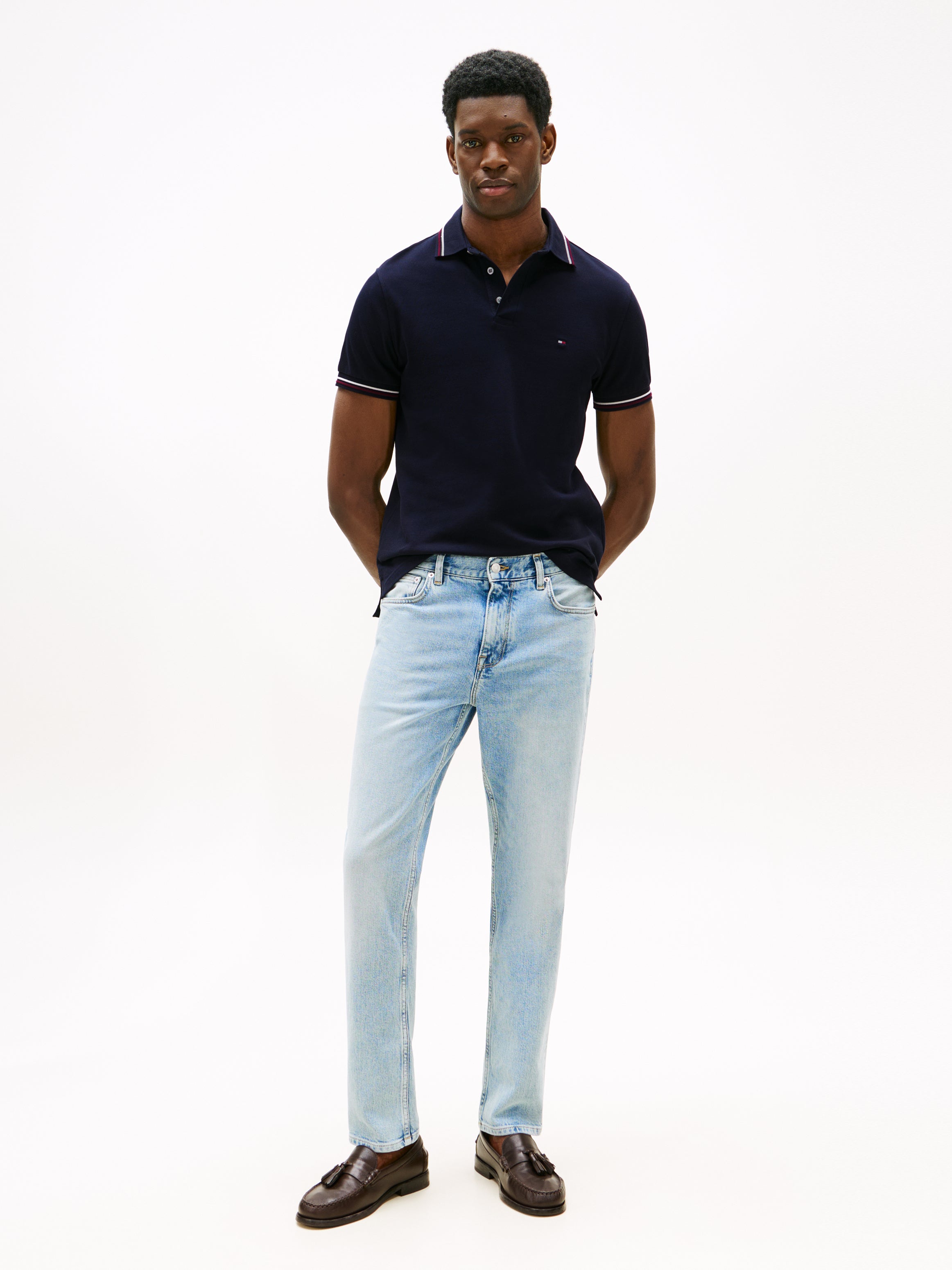 Tommy Hilfiger Slim Fit Tipped Polo Shirt