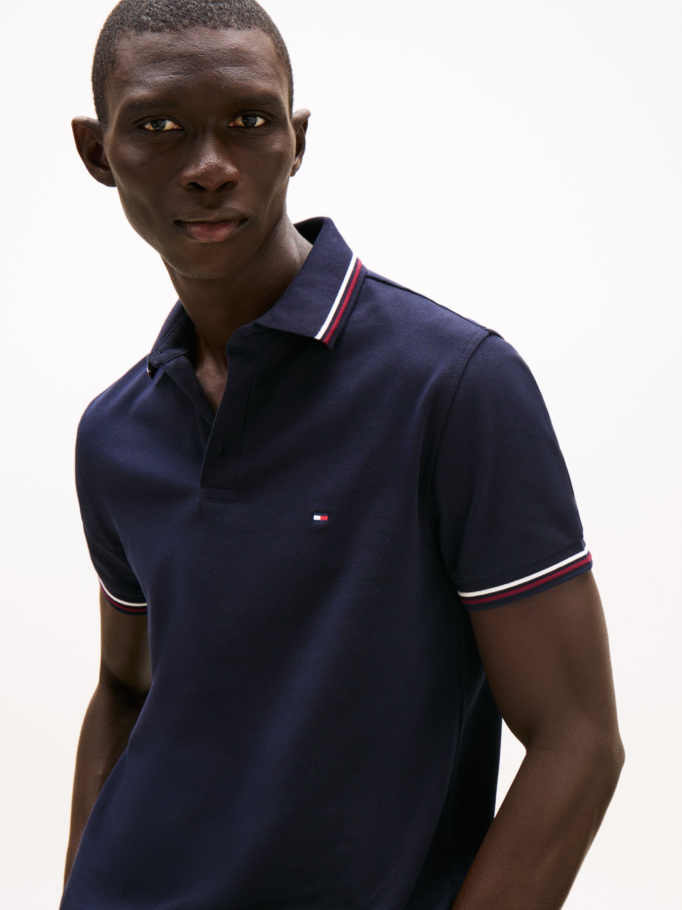 Tommy Hilfiger Slim Fit Tipped Polo Shirt