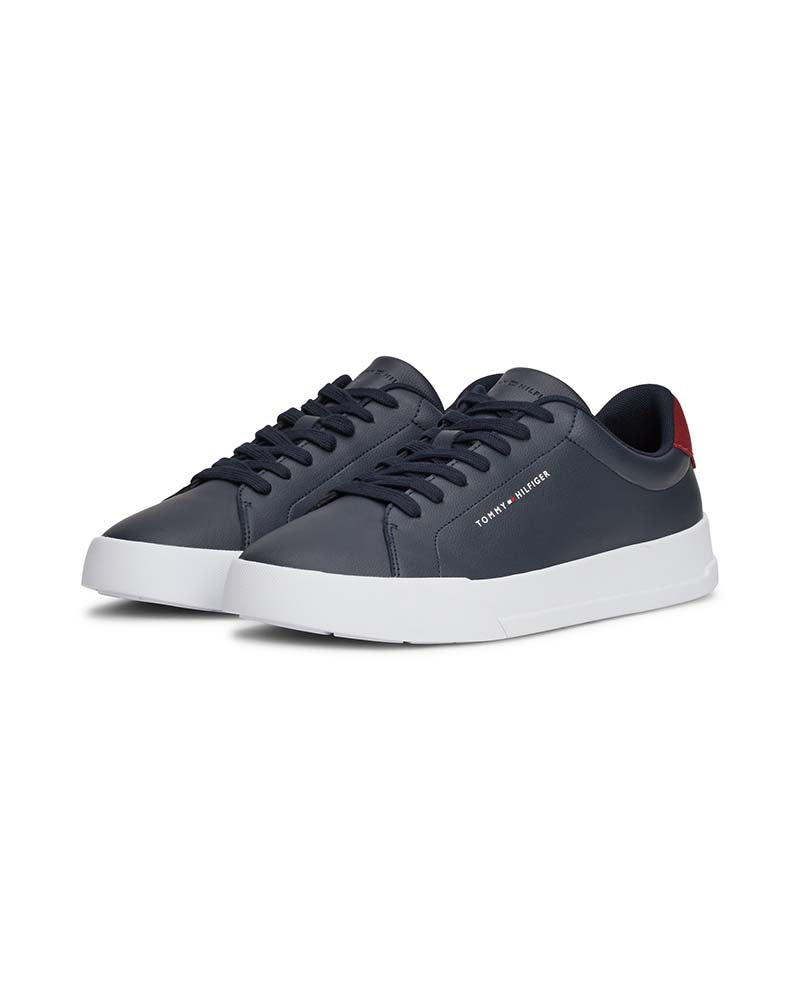 Tommy Hilfiger Pebble Grain Court Trainers