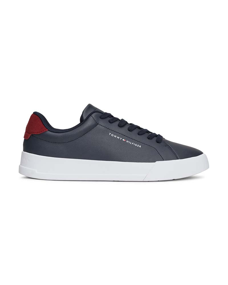 Tommy Hilfiger Pebble Grain Court Trainers