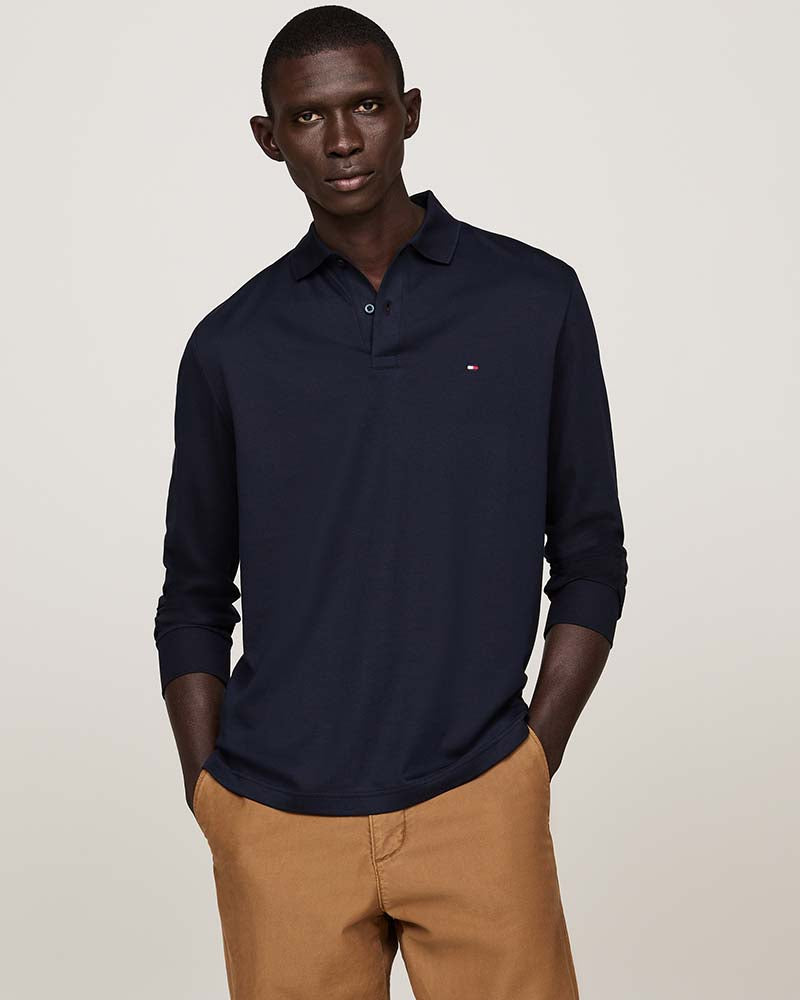 Tommy Hilfiger LS Liquid Cotton Regular Polo