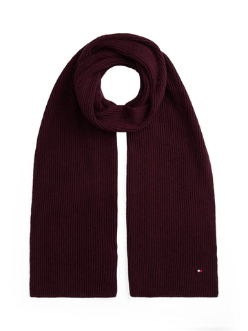 Tommy Hilfiger Flag Embroidery Scarf with Cashmere