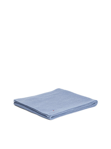 Tommy Hilfiger Flag Embroidery Scarf with Cashmere